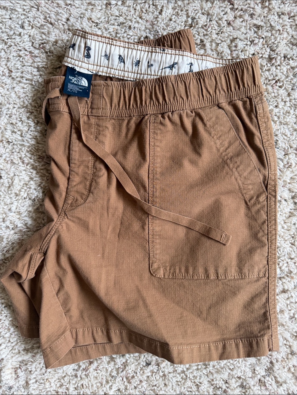 The North Face Women's Drawstring Athletic Shorts - Brown